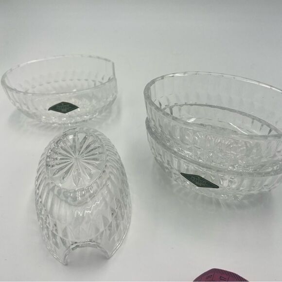 Shannon Crystal Set of 4 Spoon Holder Bowls - Picture 9 of 10